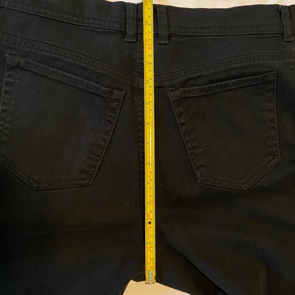 Gloria Vanderbilt Black Jeans Size 10
